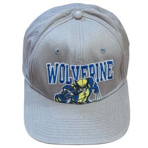 Wolverine X-Men Marvel Comics Grey and Yellow Design Snapback 2013 Edition